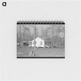 アートメモ帳-Farm Home, Chicot Farms, Arkansas
 - ラッセル リー Memo.