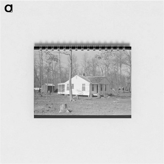 アートメモ帳-Farm Home, Chicot Farms, Arkansas
 - ラッセル リー Memo.