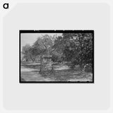 アートポストカード-Entrance to Trailer Park Amid Orange Groves, McAllen, Texas
 - ラッセル リー Postcard.