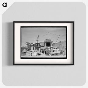アートポスター-Curio Shop, Corpus Christi, Texas
 - ラッセル リー Poster.