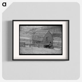 アートポスター-Old Gristmill on Road to Skyline Drive, Virginia
 - ラッセル リー Poster.