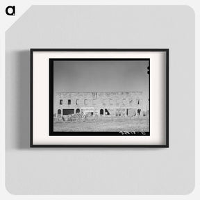 アートポスター-Abandoned Building, Slick, Oklahoma
 - ラッセル リー Poster.