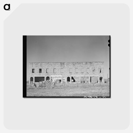 アートポストカード-Abandoned Building, Slick, Oklahoma
 - ラッセル リー Postcard.