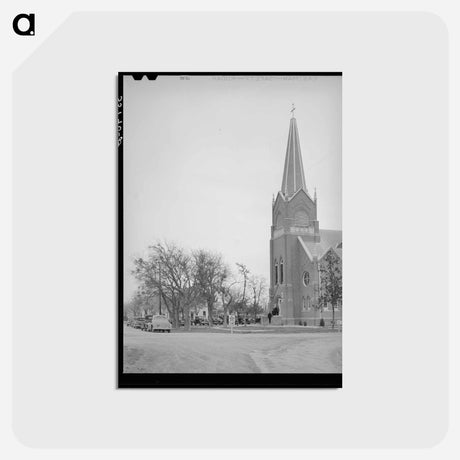 アートポストカード-Easter Sunday, Granger, Texas
 - ラッセル リー Postcard.