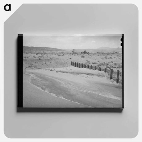 アートパネル-Wash of the Rio de Los Vacas at San Ysidro
 - ラッセル リー Canvas.