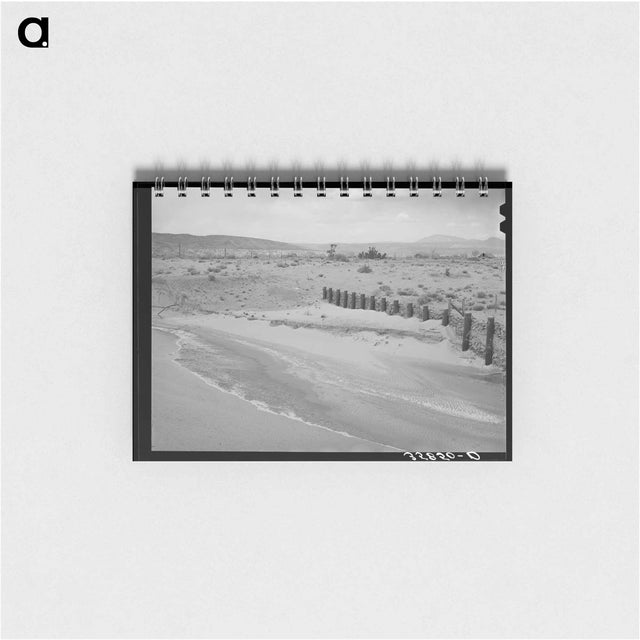 アートメモ帳-Wash of the Rio de Los Vacas at San Ysidro
 - ラッセル リー Memo.