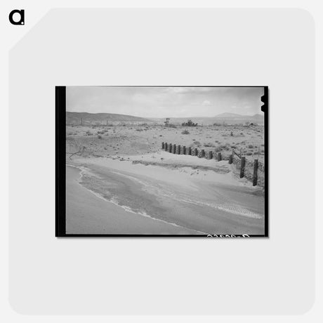 アートポストカード-Wash of the Rio de Los Vacas at San Ysidro
 - ラッセル リー Postcard.