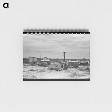 アートメモ帳-Trailer Camp, Port Aransas, Texas
 - ラッセル リー Memo.