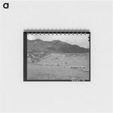 アートメモ帳-Driving Fat Lambs to Cimarron, Colorado
 - ラッセル リー Memo.