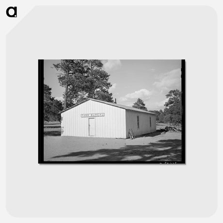 アートポストカード-Farm Bureau Building, Pie Town
 - ラッセル リー Postcard.