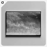 アートパネル-Grass Fire, Vale, Oregon
 - ラッセル リー Canvas.