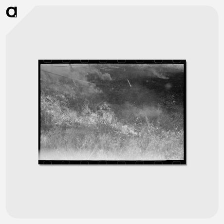 アートポストカード-Grass Fire, Vale, Oregon
 - ラッセル リー Postcard.