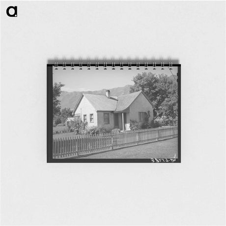 アートメモ帳-Home of Mormon in Mendon, Utah
 - ラッセル リー Memo.