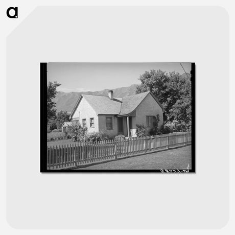アートポストカード-Home of Mormon in Mendon, Utah
 - ラッセル リー Postcard.