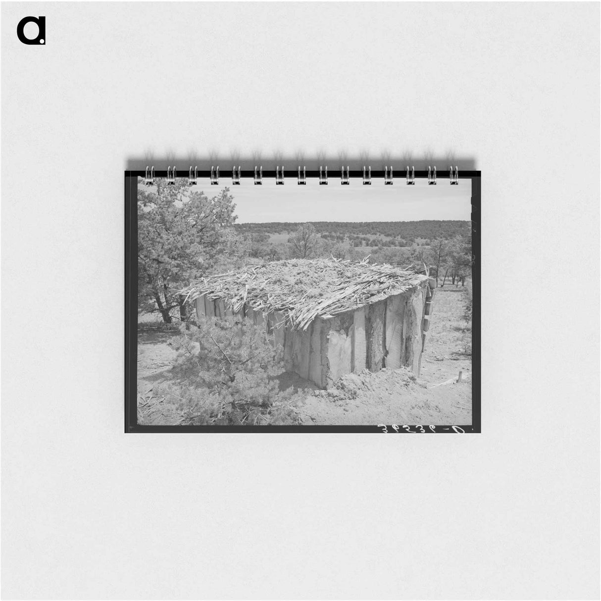アートメモ帳-Slab Shed, Pie Town, New Mexico
 - ラッセル リー Memo.