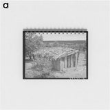 アートメモ帳-Slab Shed, Pie Town, New Mexico
 - ラッセル リー Memo.