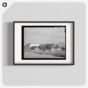 アートポスター-Community Building, Chandler Unit, Maricopa County, Arizona
 - ラッセル リー Poster.