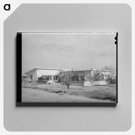 アートパネル-Community Building, Chandler Unit, Maricopa County, Arizona
 - ラッセル リー Canvas.