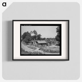 アートポスター-Mays Avenue Camp, Oklahoma City, Oklahoma
 - ラッセル リー Poster.
