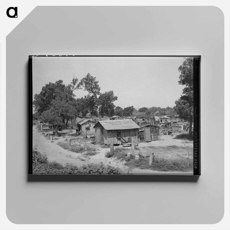 アートパネル-Mays Avenue Camp, Oklahoma City, Oklahoma
 - ラッセル リー Canvas.