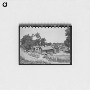 アートメモ帳-Mays Avenue Camp, Oklahoma City, Oklahoma
 - ラッセル リー Memo.
