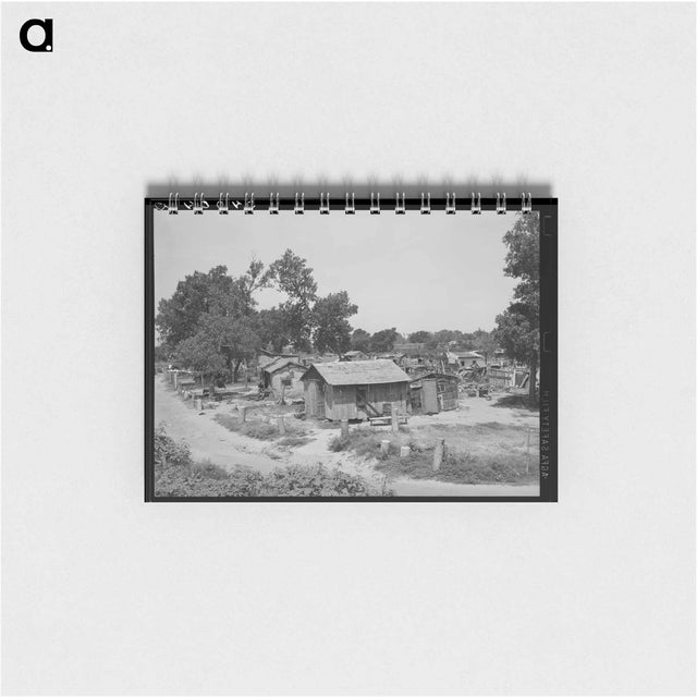 アートメモ帳-Mays Avenue Camp, Oklahoma City, Oklahoma
 - ラッセル リー Memo.