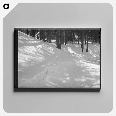 アートパネル-Snow in the Mountains of Bernalillo County
 - ラッセル リー Canvas.