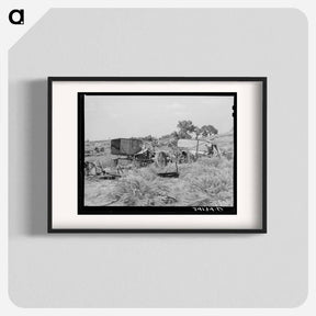 アートポスター-Agricultural Junkyard, Syracuse, Kansas
 - ラッセル リー Poster.