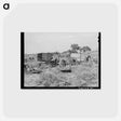 アートポストカード-Agricultural Junkyard, Syracuse, Kansas
 - ラッセル リー Postcard.