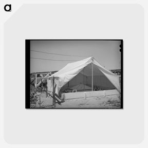 アートポストカード-Breeder House, Casa Grande Valley Farms, Pinal County, Arizona
 - ラッセル リー Postcard.