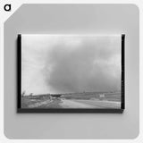 アートパネル-Dust Storm over Lubbock
 - ラッセル リー Canvas.