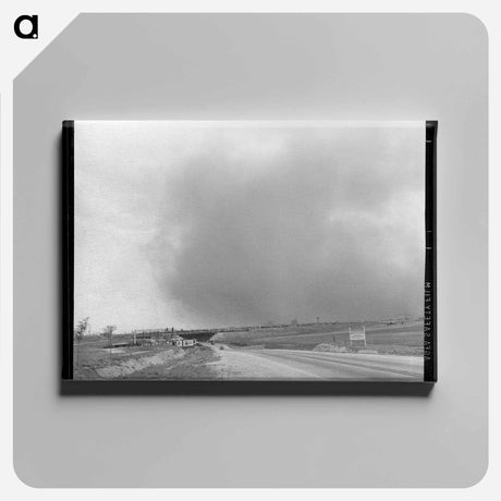 アートパネル-Dust Storm over Lubbock
 - ラッセル リー Canvas.