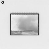 アートメモ帳-Dust Storm over Lubbock
 - ラッセル リー Memo.