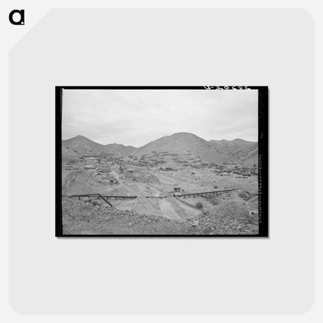 アートポストカード-Bisbee, Arizona
 - ラッセル リー Postcard.