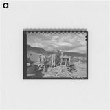 アートメモ帳-Extracting Juice from Cane, Ivins, Washington County, Utah
 - ラッセル リー Memo.