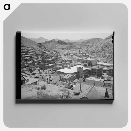 アートパネル-Bisbee, Arizona (View from Above)
 - ラッセル リー Canvas.