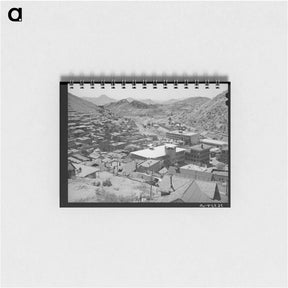 アートメモ帳-Bisbee, Arizona (View from Above)
 - ラッセル リー Memo.