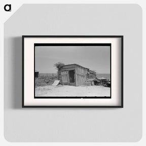 アートポスター-Sharecropper's Shed, New Madrid County, Missouri
 - ラッセル リー Poster.