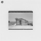 アートメモ帳-Sharecropper's Shed, New Madrid County, Missouri
 - ラッセル リー Memo.
