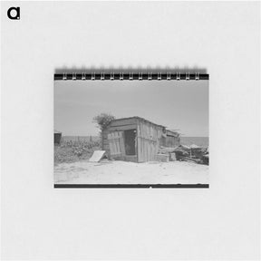 アートメモ帳-Sharecropper's Shed, New Madrid County, Missouri
 - ラッセル リー Memo.