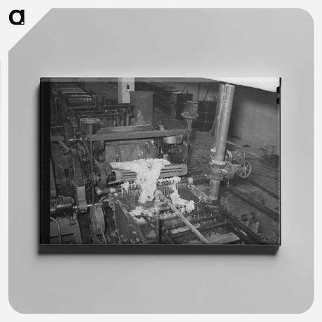 アートパネル-Wool Scouring Process
 - ラッセル リー Canvas.