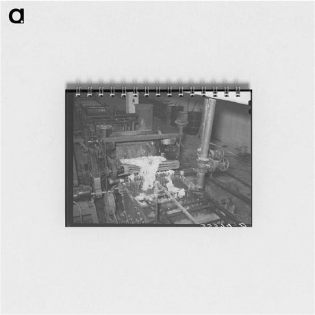 アートメモ帳-Wool Scouring Process
 - ラッセル リー Memo.