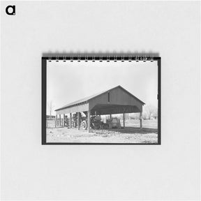アートメモ帳-Agricultural Machinery Shed, Jerome, Arkansas
 - ラッセル リー Memo.