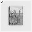 アートメモ帳-Fence and Gate Detail, Muskogee, Oklahoma
 - ラッセル リー Memo.