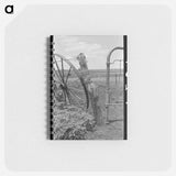 アートメモ帳-Fence and Gate Detail, Muskogee, Oklahoma
 - ラッセル リー Memo.