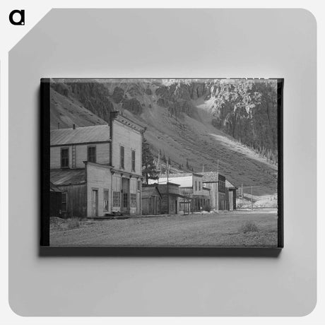 アートパネル-Abandoned Buildings, Eureka, Colorado
 - ラッセル リー Canvas.