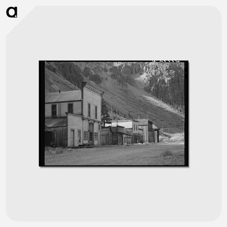 アートポストカード-Abandoned Buildings, Eureka, Colorado
 - ラッセル リー Postcard.