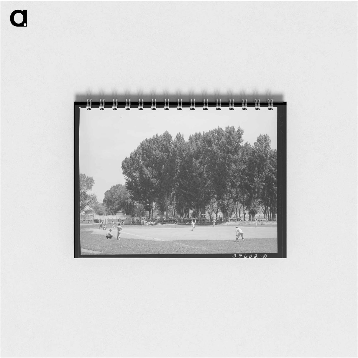 アートメモ帳-Baseball Game, Vale, Oregon
 - ラッセル リー Memo.
