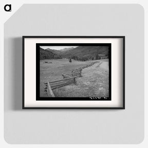 アートポスター-Rail Fence, San Juan County, Colorado
 - ラッセル リー Poster.