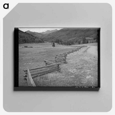 アートパネル-Rail Fence, San Juan County, Colorado
 - ラッセル リー Canvas.